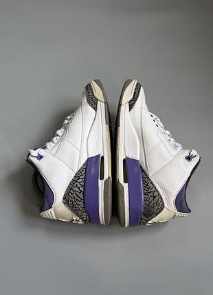 Air jordan retro 3 «dark iris» og 44(28cm) 4
