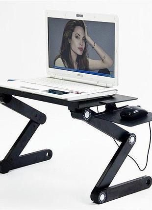 Столик трансформер для ноутбука laptop table t8