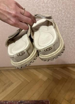 Шльопанці жіночі ugg бежеві