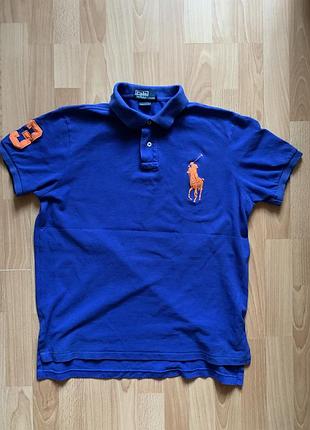 Чоловіче поло polo ralph lauren big logo