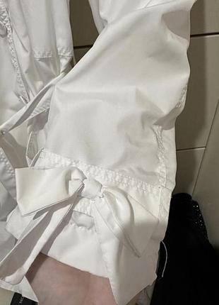 Плащ білий дівчачий aletta couture 3