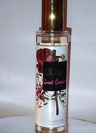 Парфюмированный мист для тела  liu jo sweet  carnation