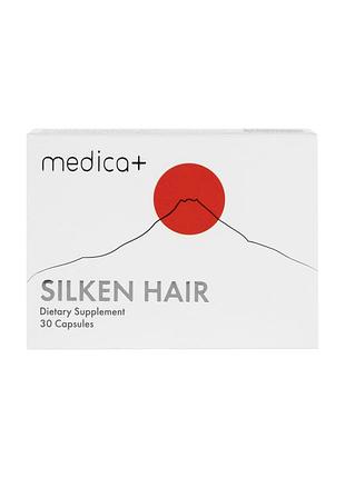 Дієтична добавка medica+ silken hair проти випадіння волосся (30 капс.)