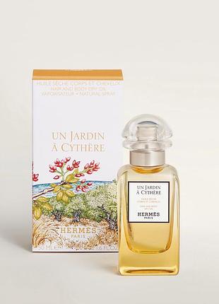 Суха олія для волосся та тіла hermes un jardin a cythere hair and body dry oil