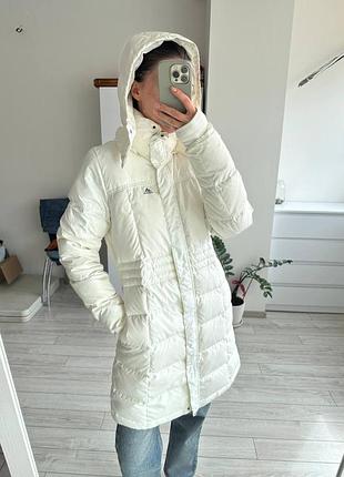 Жіночий пуховик adidas білий розмір s
