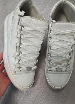 Шкіряні чоловічі кросівки balenciaga