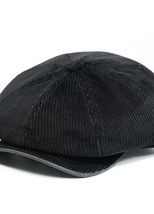 Кепка чоловіча 8-клинка hook 8-rx velvet black 61