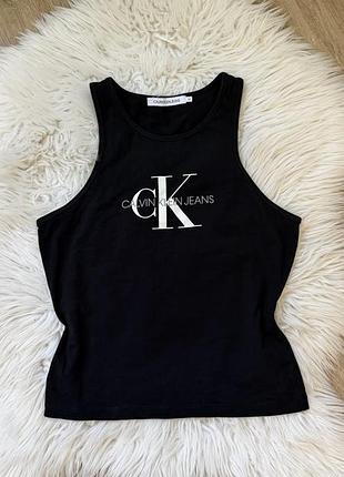 Топ жіночий calvin klein чорний