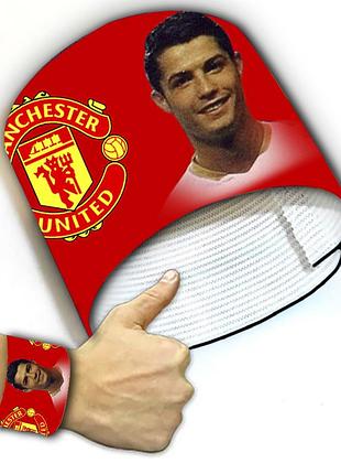 Напульсник фк манчестер юнайтед manchester united комплект 2 шт (n_028)