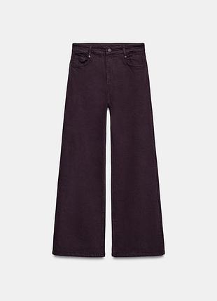 Джинсы zw collection comfort wide leg с высокой посадкой