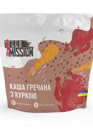Каша гречневая с куриным филе food mission