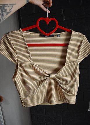 Красивый топ в полоску vero moda