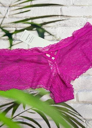 Трусики шорты кружевные женские hunkemoller.