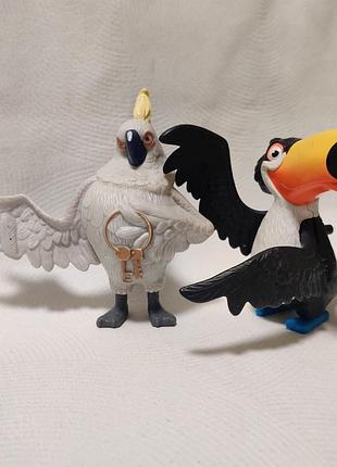 Фигурки птичек из мультфильма "рио" happy meal mcdonald's