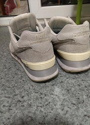Кросівки new balance 574 сірі 2