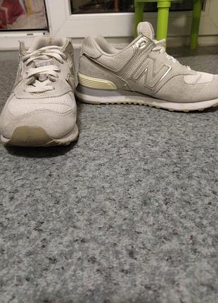 Кросівки new balance 574 сірі 3