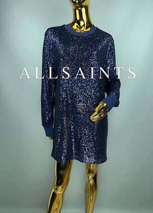 Сукня в паєтках ошатна all saints