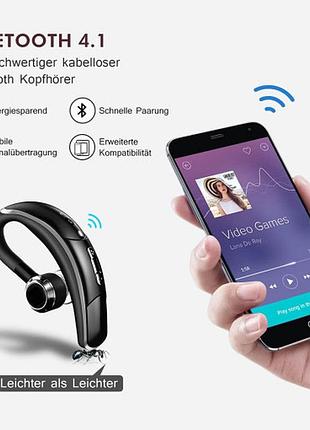 Бездротова bluetooth-гарнітура cvc6.0 з шумопоглинанням cosmusis co623c чорний