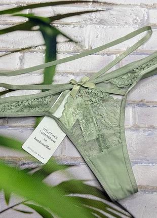 Трусики стринги женские hunkemoller.