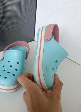 Детские сабо crocs 8