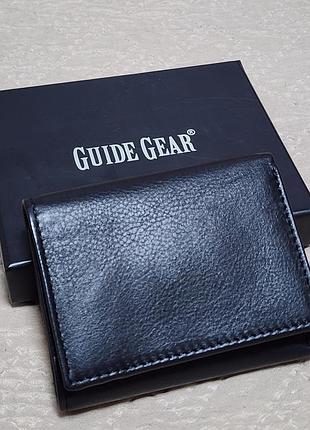 Мужской кожаный кошелек guide gear rfid, портмоне, новый в коробке