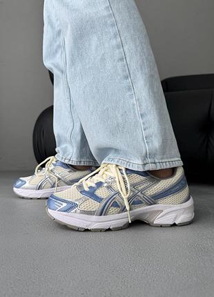 😍 женские кроссовки asics gel-1130 blue/silver