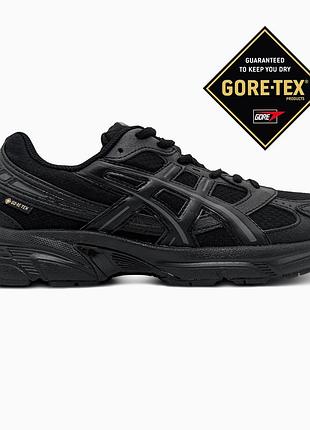 Мужские кроссовки asics gel-1130 triple black gore-tex