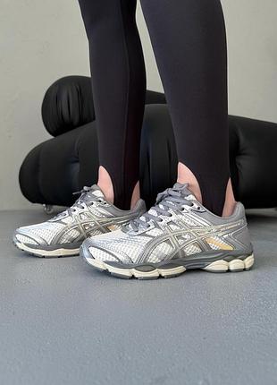 😍 жіночі кросівки asics gel-cumulus 16 cream/clay grey