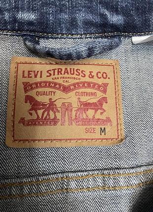 Джинсова куртка levis, м 2