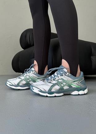 😍 жіночі кросівки asics gel-cumulus 16 white/ironclad