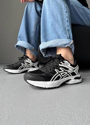 😍 женские кроссовки asics gel-flux black/white