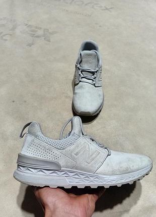 Женские замшевые кроссовки new balance 574