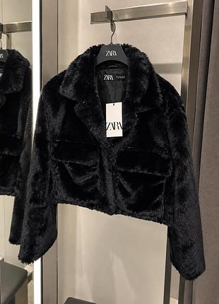 Куртка zara шуба 3