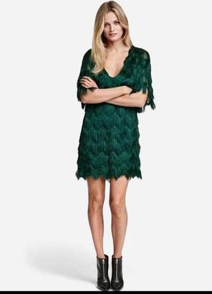 Платье миди с бахромой h&amp;m 2