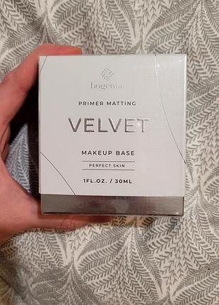 База під макіяж bogenia velvet mattifying primer 30 мл