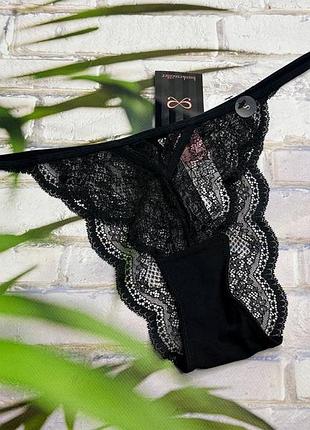 Трусики жіночі мереживні бразиліанки isabelle hunkemoller.