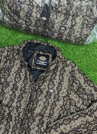 Пуховик зимня куртка dickies фірмова дикис