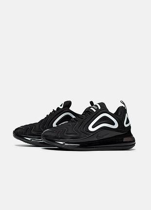 Кросівки nike air max 720 black white