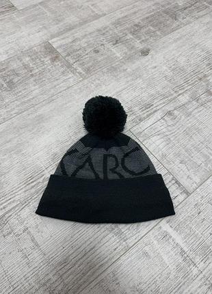 Шапка унісекс arc'teryx з помпоном