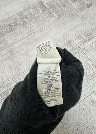 Шапка унісекс arc'teryx з помпоном 5
