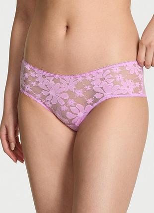 Жіночі трусики чики victoria's secret pink з паєтками