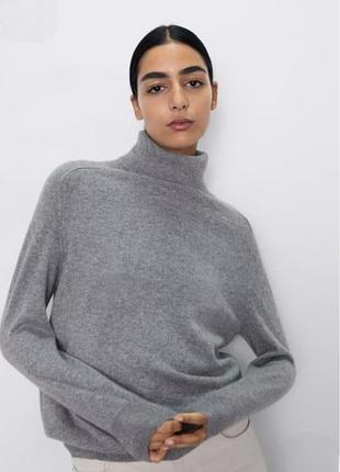 Водолазка из шерсти и кашемира zara