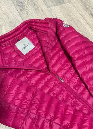 Куртка жіноча moncler рожева, розмір s