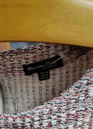 Сукня міді жіноча massimo dutti, розмір с, різнокольорова