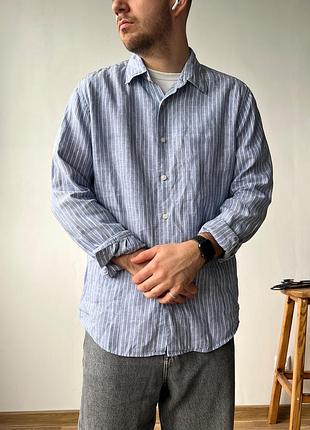 Чоловіча лляна сорочка uniqlo