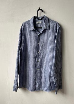 Чоловіча лляна сорочка uniqlo 3