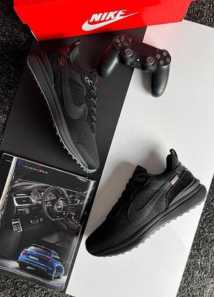 Чоловічі кросівки nike air zoom street all black