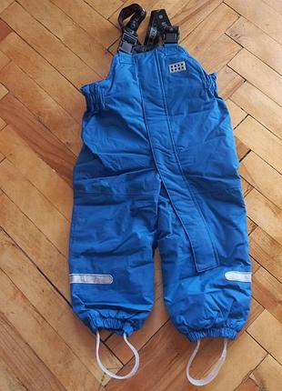 Новые брюки зимние без бирки 92 см 2 года lego wear