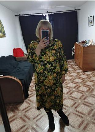 Сукня туніка батал жіноча платье плаття платте великого розміру.