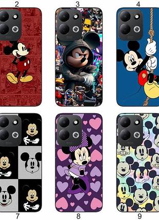 Силиконовый чехол микки маус mickey mouse для xiaomi redmi 17 диснеевская эстетика